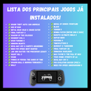 MINI GAME PORTÁTIL - Roda PS2, PS1, PSP, NITENDO, ANDROID e STEAM [BIBLIOTECA COM 1000 JOGOS JÁ INSTALADOS]🎁